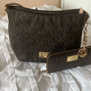 Mk purse and wallet set